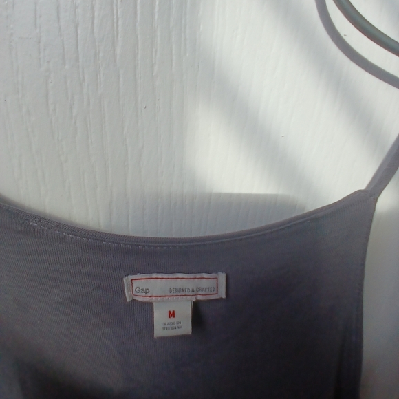 GAP Gray Halter Maxi Sundress - Picture 2 of 6